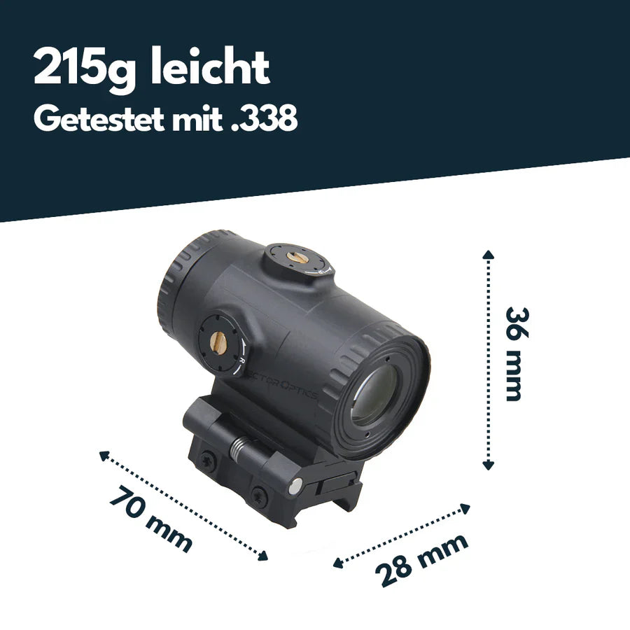 Vector Optics Paragon 3x18 Forstørrer Micro