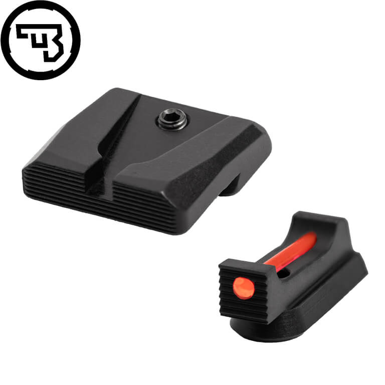 CZ P-07, CZ P-09 fast sigtemiddelsæt med fiberoptik | type A