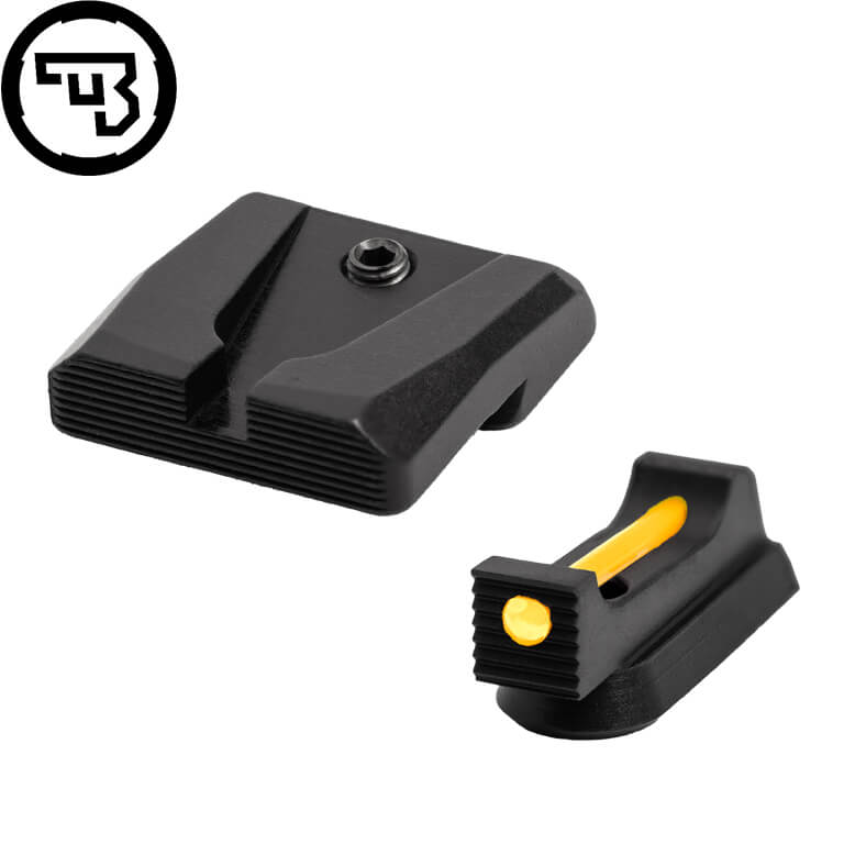 CZ P-07, CZ P-09 fast sigtemiddelsæt med fiberoptik | type A