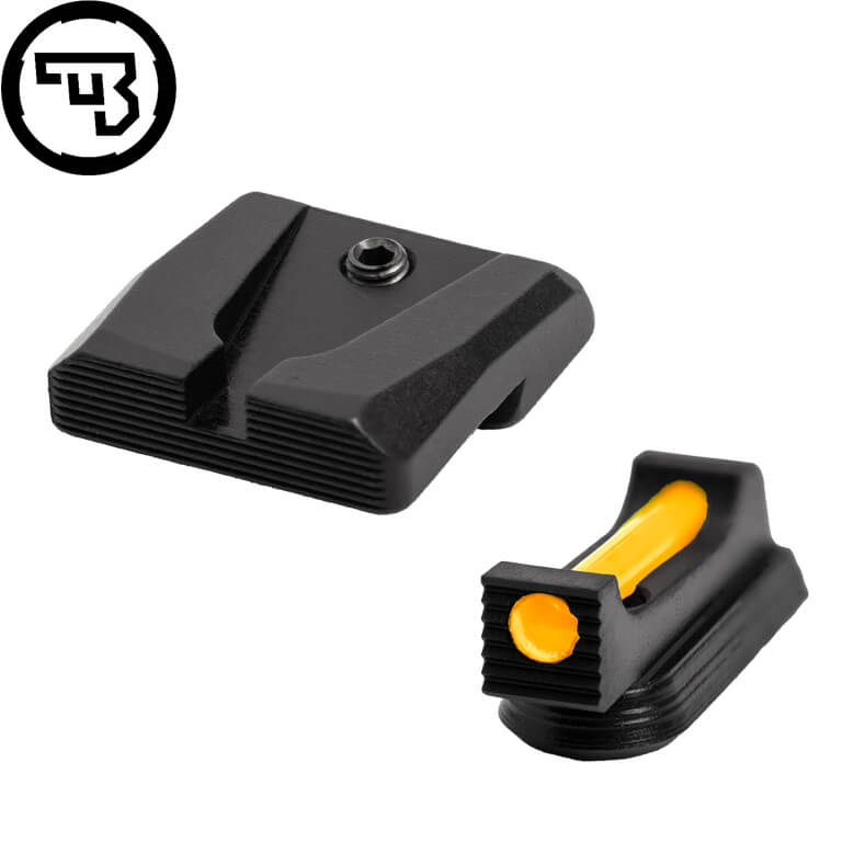CZ P-07, CZ P-09 fast sigtemiddelsæt med fiberoptik | type A