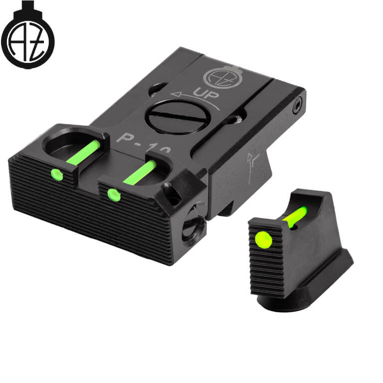 CZ P-10 justerbare sigtemidler | fiber optic B