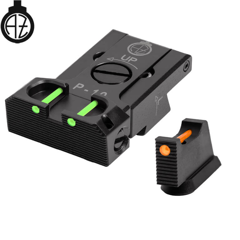 CZ P-10 justerbare sigtemidler | fiber optic B