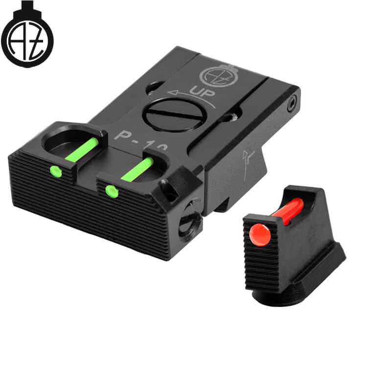 CZ P-10 justerbare sigtemidler | fiber optic B
