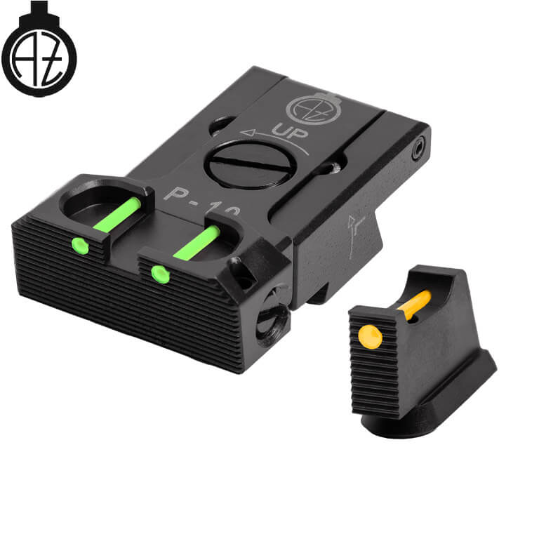 CZ P-10 justerbare sigtemidler | fiber optic B