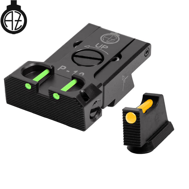 CZ P-10 justerbare sigtemidler | fiber optic B