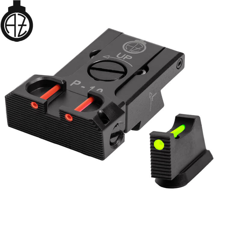 CZ P-10 justerbare sigtemidler | fiber optic B