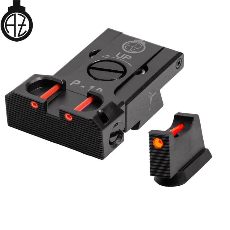 CZ P-10 justerbare sigtemidler | fiber optic B