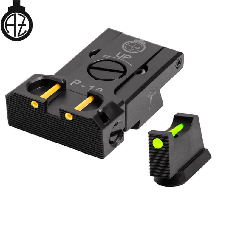 CZ P-10 justerbare sigtemidler | fiber optic B