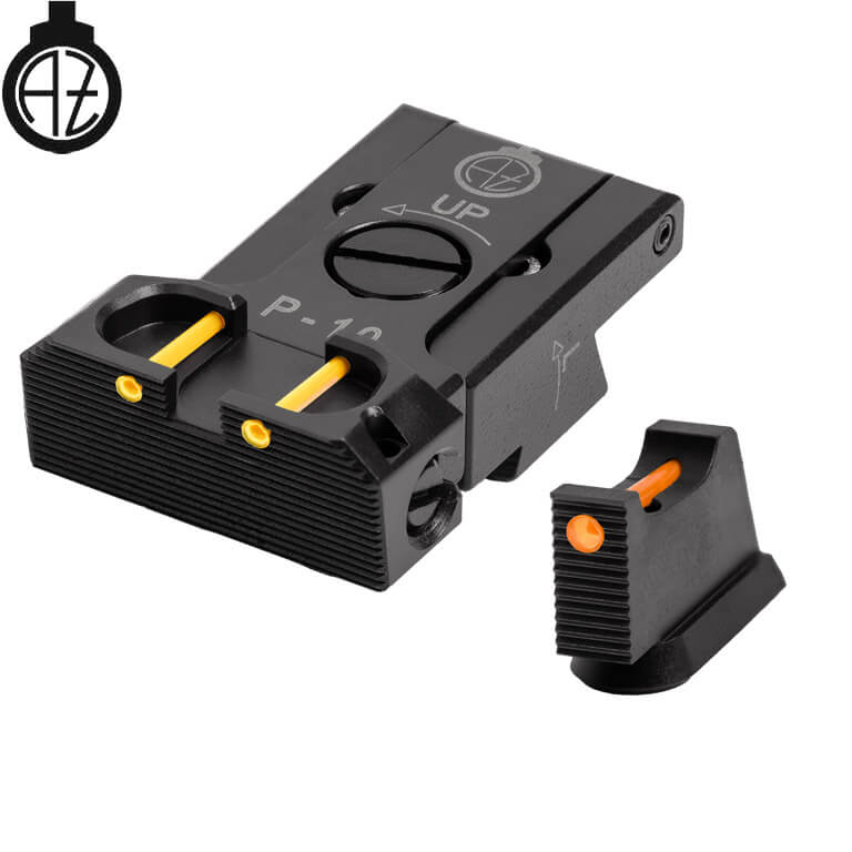 CZ P-10 justerbare sigtemidler | fiber optic B
