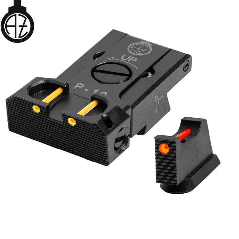 CZ P-10 justerbare sigtemidler | fiber optic B