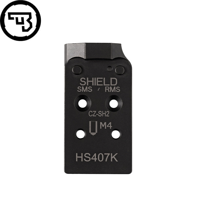 CZ Shadow 2 optics ready plate | Shield RMSc & Holosun K-series footprint