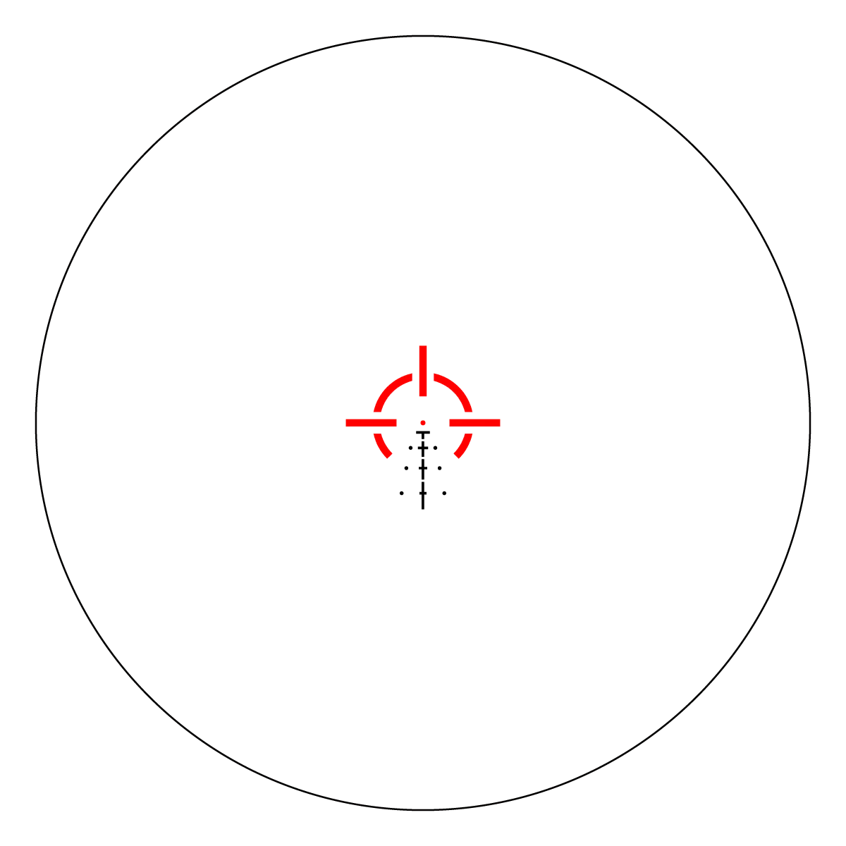 Vector Optics Paragon 4x24 ultrakompakt prisme riffelkikkert Vector Optics