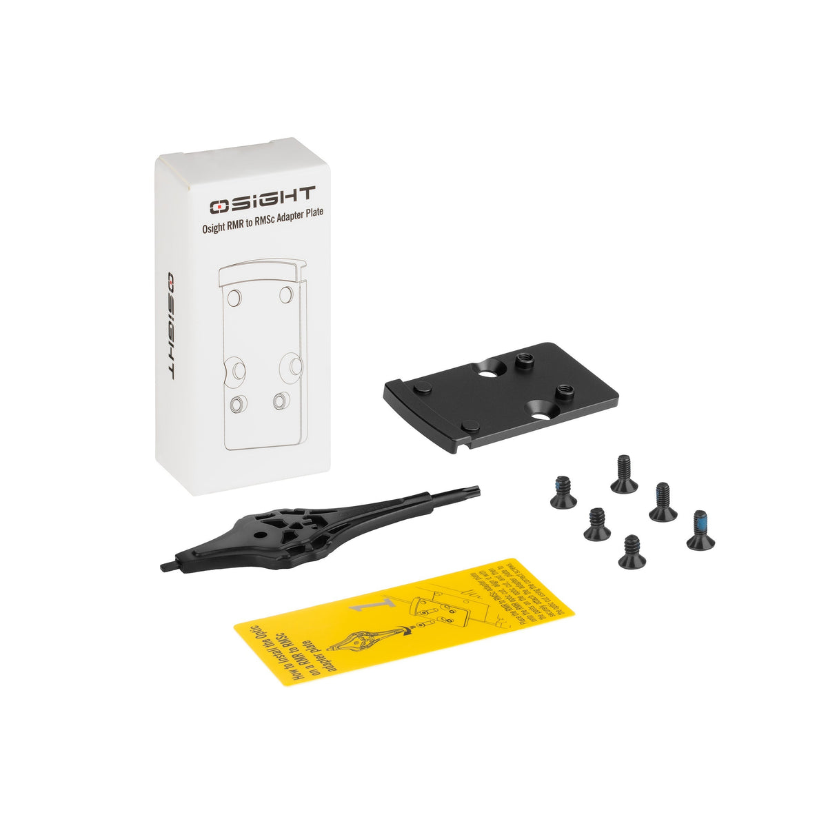 Footprint-adapter | fra Trijicon RMR til Shield RMSc & K-series footprint