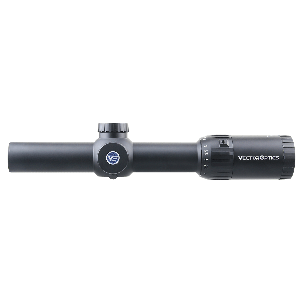 Vector Optics Constantine 1-10x24 Fiber Center Dot riffelkikkert
