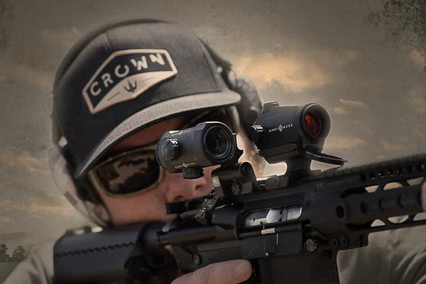 Sightmark XTM-3 3xMagnifier med LQD flip til side montage