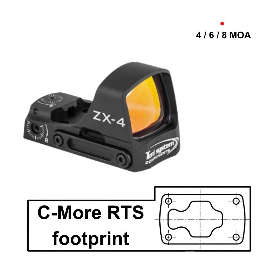 Toni System ZX rødpunktsigte