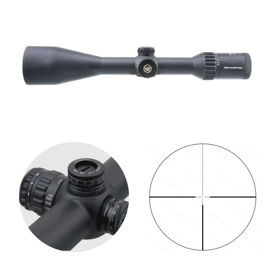 Vector Optics Continental x6 2.5-15x56 riffelkikkert
