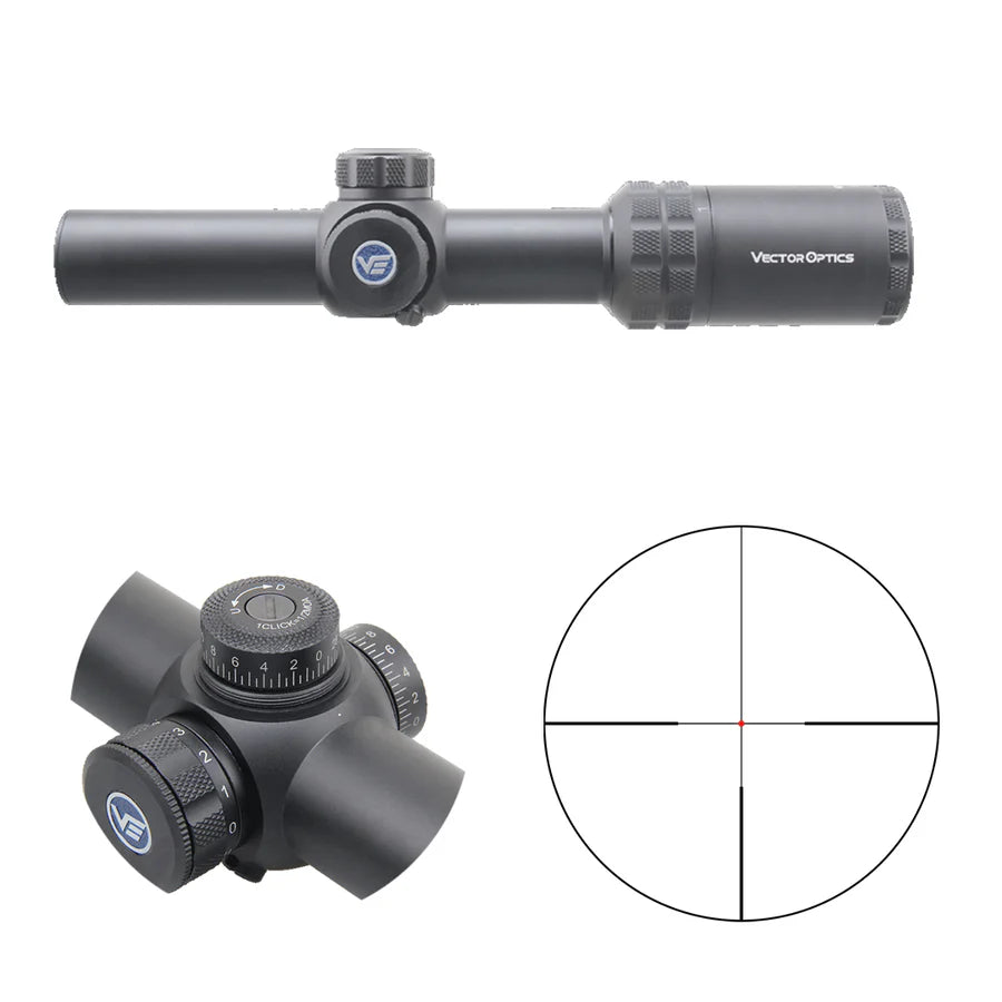 Vector Optics Grizzly 1-4x24 jagtriflekikkert