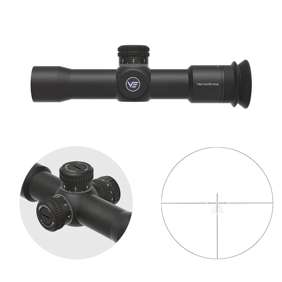 Vector Optics Veyron Plus 10x30 Zero riffelkikkert