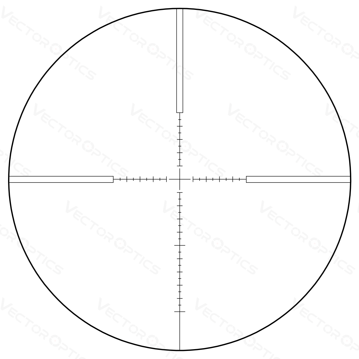 Vector Optics Veyron 3-12x44 SFP kompakt riffelkikkert Vector Optics