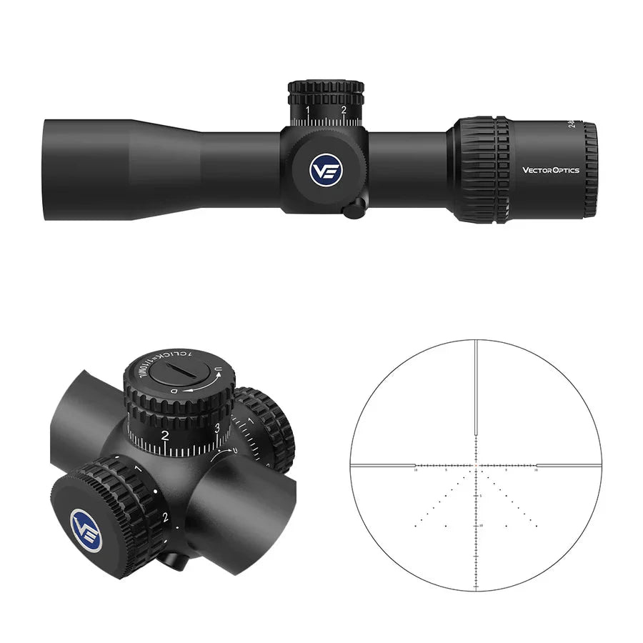 Vector Optics Veyron 2-8x32IR kompakt riffelkikkert Vector Optics