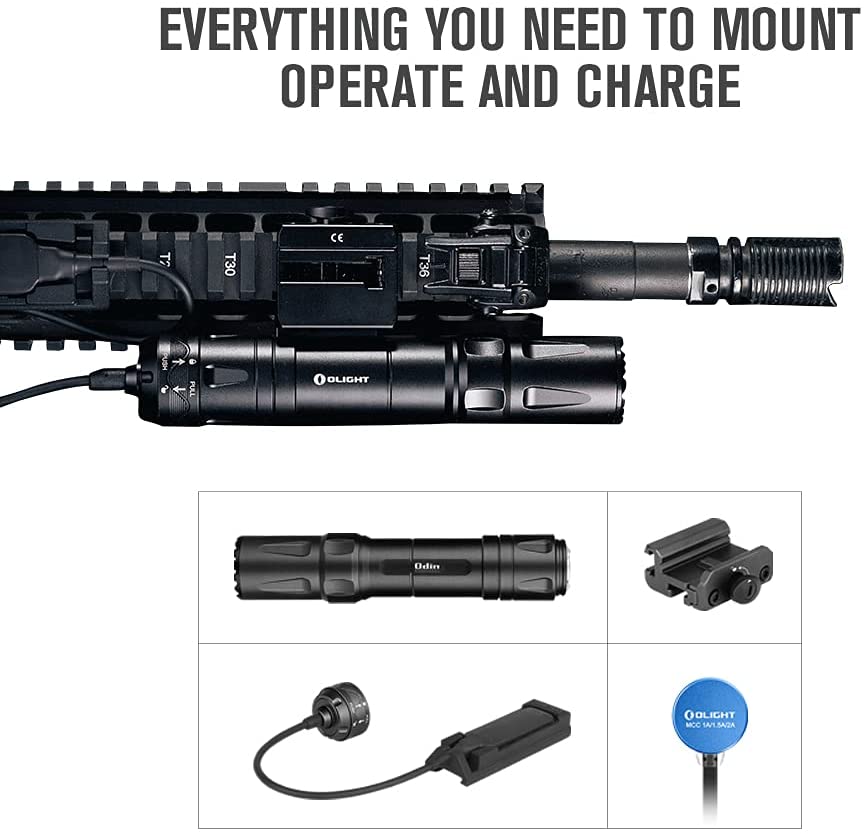 Olight Odin | riffellygte | 2.000 lm