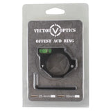 1 inch [25.4 mm] offest bubble level for rifle scope