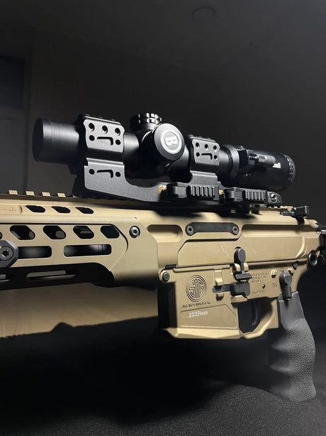 34 mm kikkertmontage cantilever | Picatinny QD Ergo base 