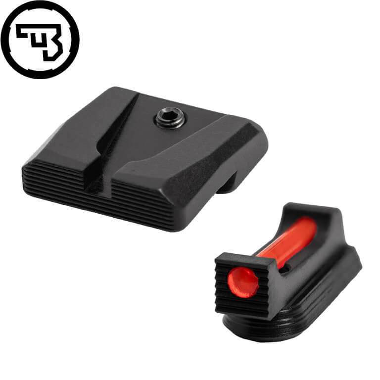 CZ P-07, CZ P-09 fast sigtemiddelsæt med fiberoptik | type A