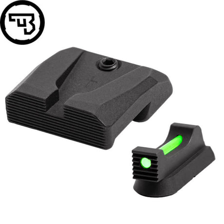 CZ 75B, CZ P-01, CZ 75 SP-01 fast sigtemiddelsæt med fiberoptik | type A