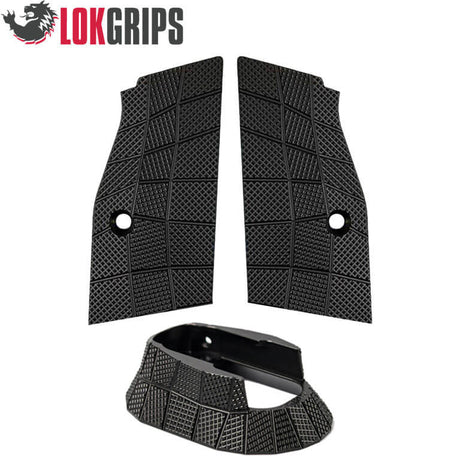 CZ TS 2, CZ 75 Tactical Sports alu Gridlok sæt - magwell & greb