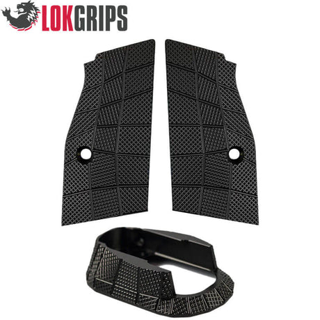 CZ Shadow 2 alu Gridlok sæt - magwell + greb + knap