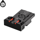 CZ Shadow 2 justerbart bagsigte med fiberoptik
