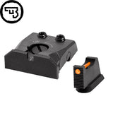 CZ P-10 fuldt justerbart sigtemiddelsæt med fiberoptik | type C