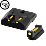 CZ P-10 fast sigtemiddelsæt med fiberoptik | type B