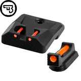 CZ P-10 fast sigtemiddelsæt med fiberoptik | type B
