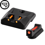 CZ P-10 fast sigtemiddelsæt med fiberoptik | type B