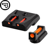 CZ P-07, CZ P-09 fast sæt sigtemidler med fiberoptik | type B