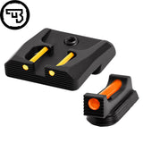 CZ P-07, CZ P-09 fast sæt sigtemidler med fiberoptik | type B