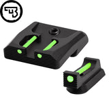 CZ P-07, CZ P-09 fast sæt sigtemidler med fiberoptik | type B