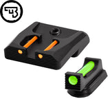 CZ P-07, CZ P-09 fast sæt sigtemidler med fiberoptik | type B