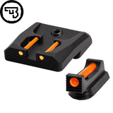 CZ P-07, CZ P-09 fast sæt sigtemidler med fiberoptik | type B
