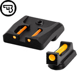 CZ P-07, CZ P-09 fast sæt sigtemidler med fiberoptik | type B