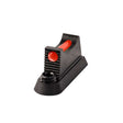 CZ Shadow 2 Orange korn med fiberoptik | 7.5 x 1.5 mm