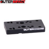 CZ Shadow 2 Optics Ready adapterplade universal til rødpunktsigte | type C Outer Impact