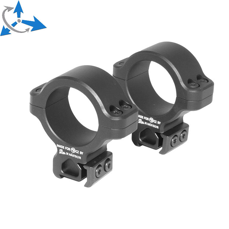 CZ 457 kikkertmontageringe til dovetail | 30mm JK-N