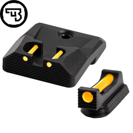 CZ P-10 fast sigtemiddelsæt med fiberoptik | type B