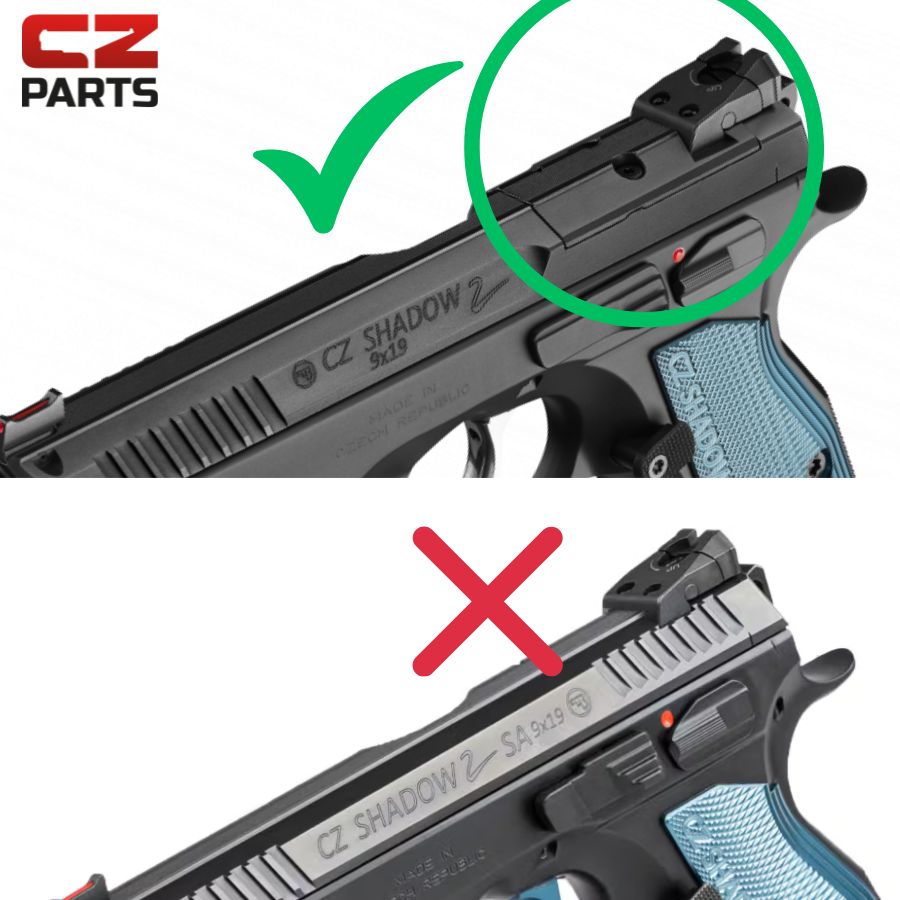 CZ Shadow 2 OR adapterplade | Leupold DPP footprint 
