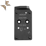 CZ Shadow 2 Optics Ready adapterplade | Vortex Venom footprint Evo Arms