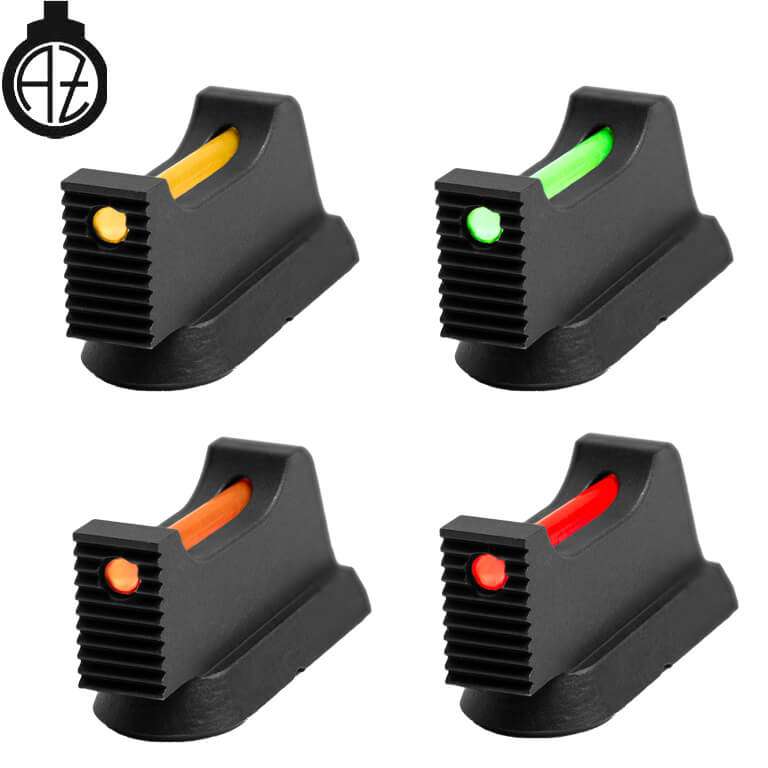 CZ Shadow 2 korn med fiberoptik | 7.5 x 1.0 mm